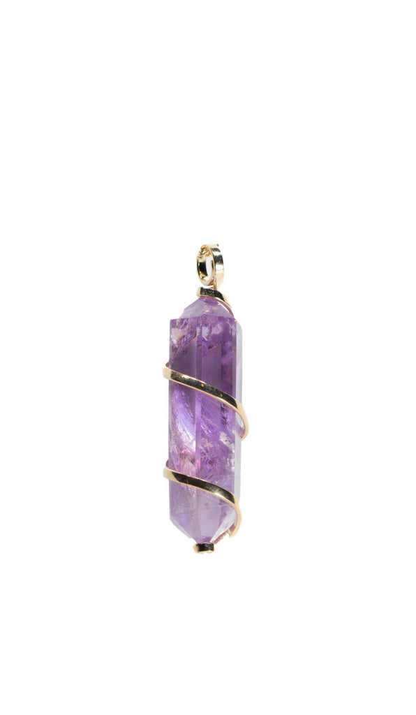 Swirl Double Terminated Pendants 