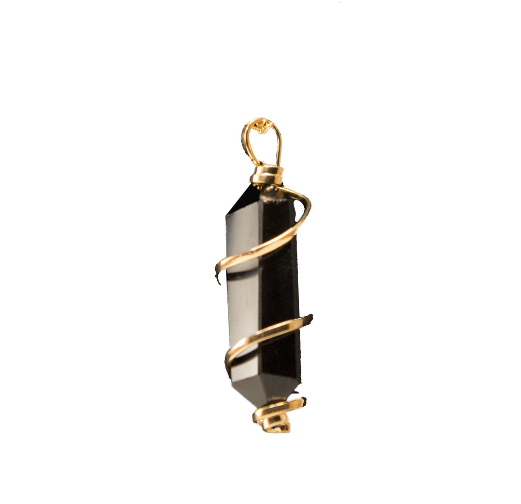 Swirl Double Terminated Pendants 