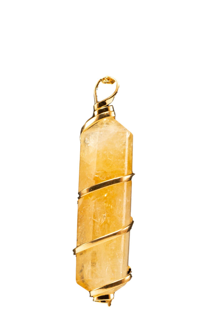 Swirl Double Terminated Pendants 