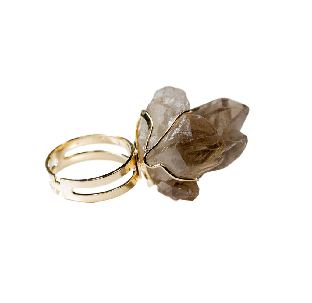 Smoky Quartz Ring 