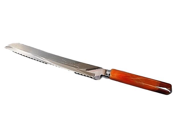 Natural Stone Trim Agate Bread Knife 