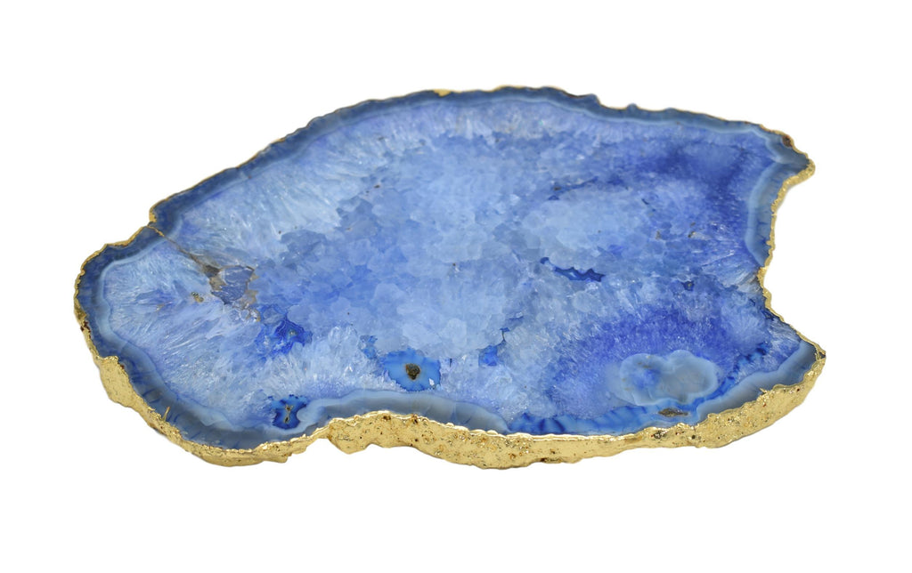 Gnarled Thin Trivets with Gold Trim 