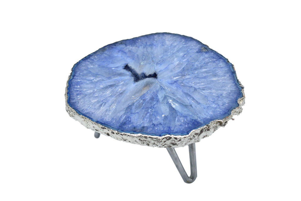 1-Layer Cake Stand with Silver Trim 
