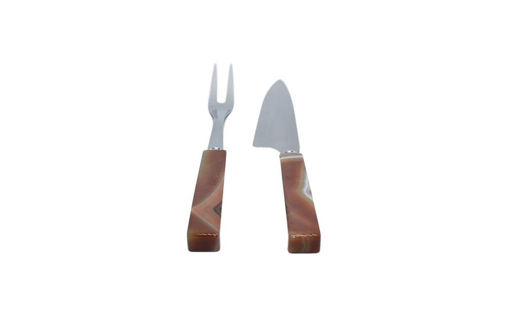 Carving Set made of Agate 