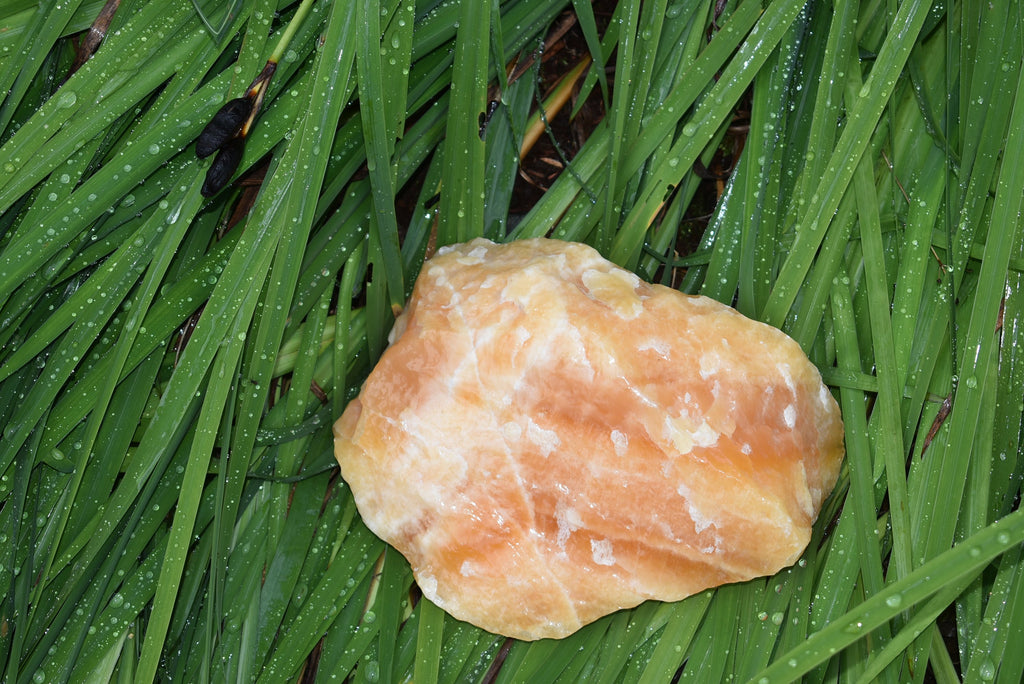 Orange Calcite Chunks 