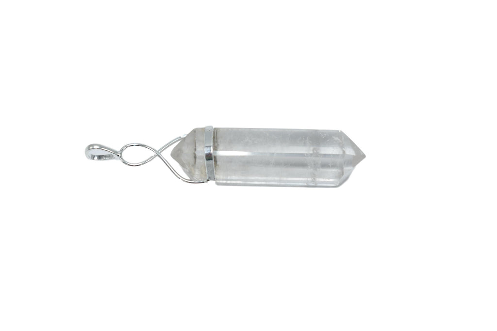 Swirl Top Double Terminated Pendant 