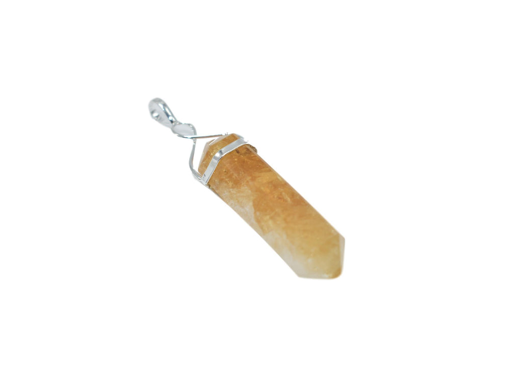Swirl Top Double Terminated Pendant 