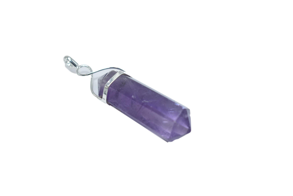 Swirl Top Double Terminated Pendant 