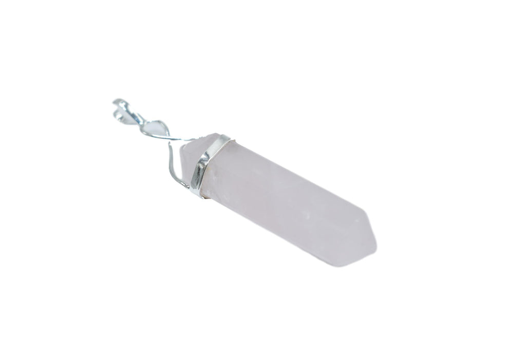 Swirl Top Double Terminated Pendant 