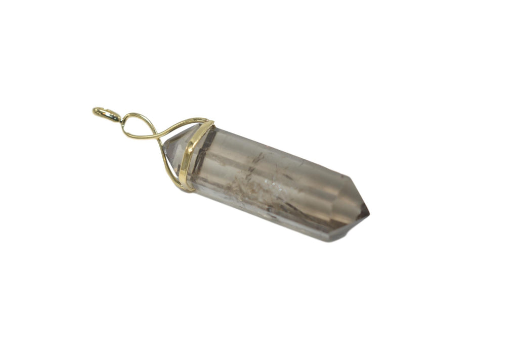 Swirl Top Double Terminated Pendant 