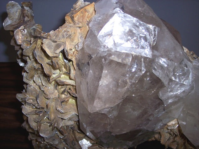 Quartz with Mika Specimen 