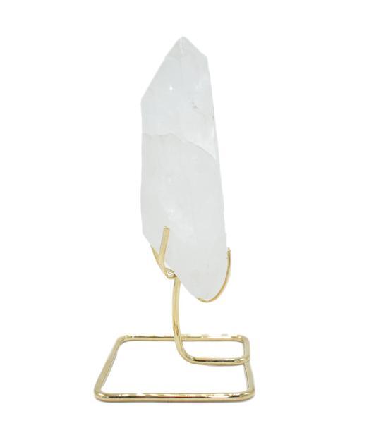 Quartz Point on Wire Stand 