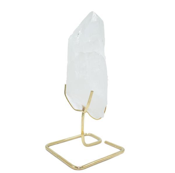 Quartz Point on Wire Stand 