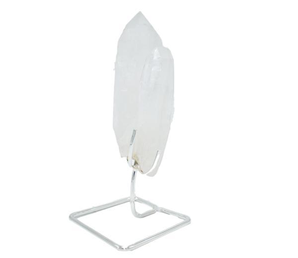 Quartz Point on Wire Stand 